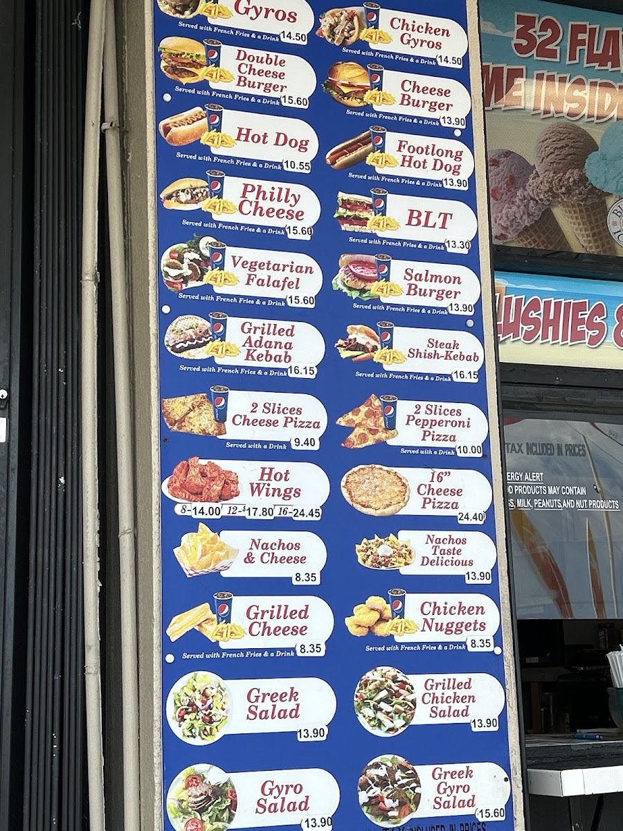 Abraham's Gyros Menu - Image 1